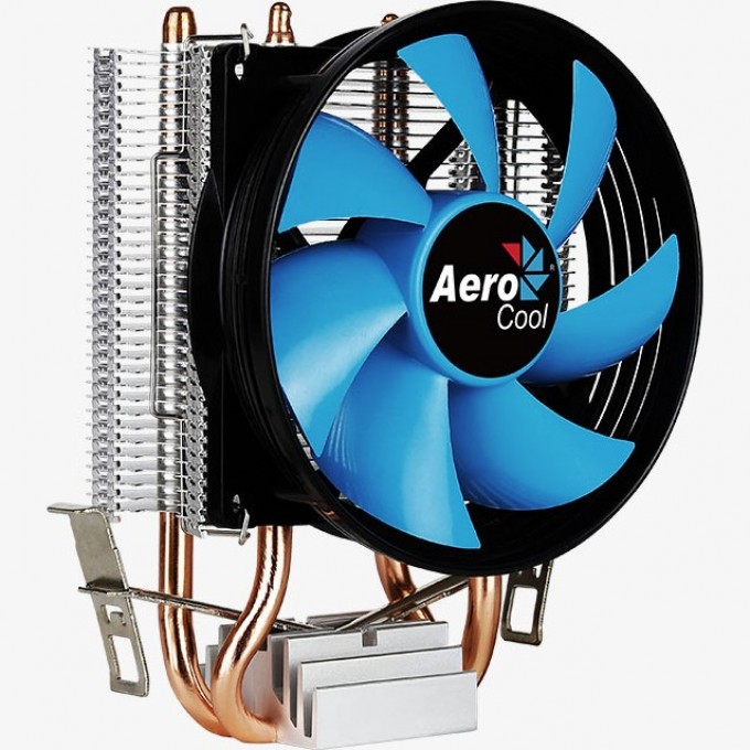 Устройство охлаждения(кулер) AEROCOOL Verkho 2 4-pin 15-25dB Al+Cu 110W 307gr Ret 1053598