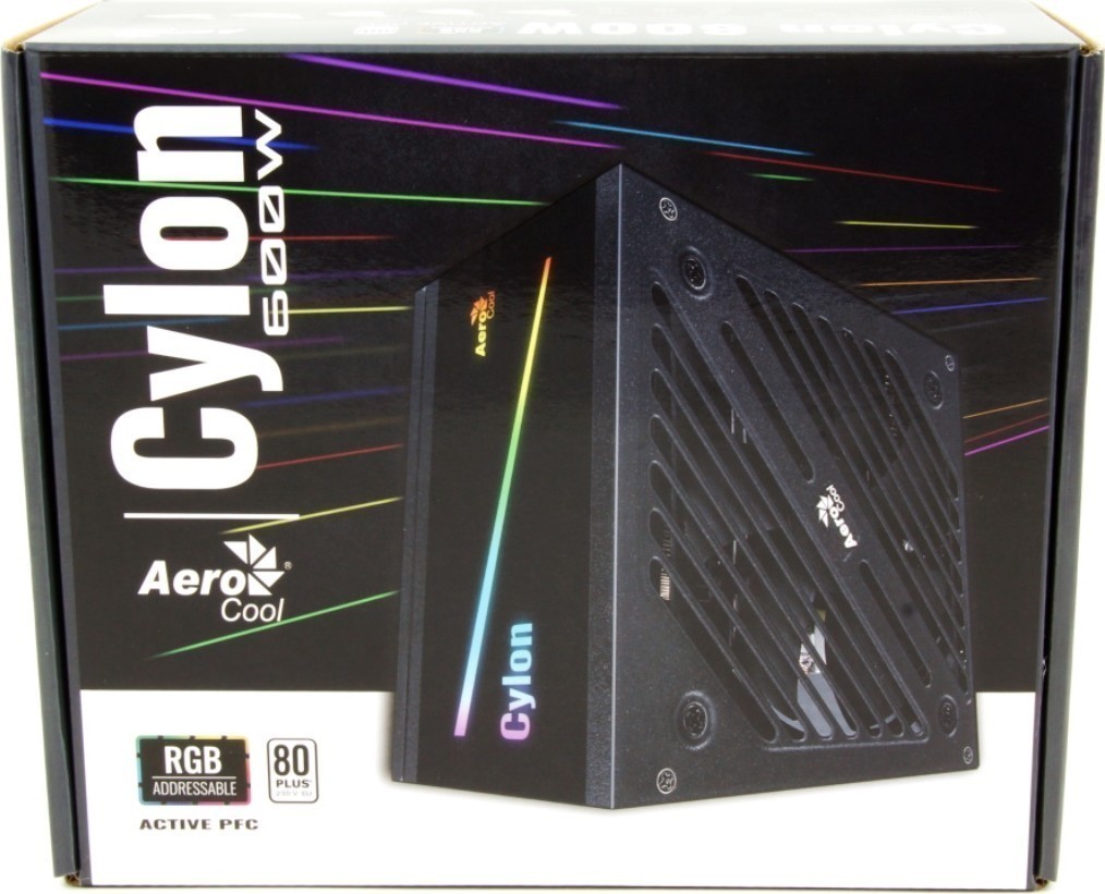 Обзор AEROCOOL CYLON. Мощные блоки питания для компьютеров с RGB-подсветкой